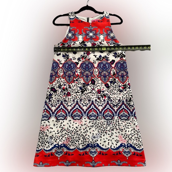 Betsey Johnson Women’s Scuba Multicolor Midi Dress Size:6 - Picture 5 of 6